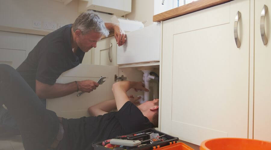 Professional burst pipe repair services in Petrolia, TX